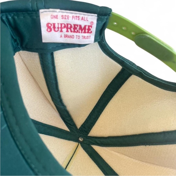 VintageTrucker Supreme Green Hat